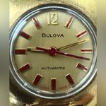 Bulova Automatic Gold Rare Vintage Ladies Watch Two-Tone Stretch Bracelet Works Photo 5