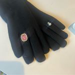 Unbranded boutique ladies faux fur lined gloves soft touch wool blend Large Black Photo 3