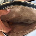 Relic BRAND CREAM AND BLACK CANVAS CROSSBODY SNAP CLOSURE WITH A ZIP CLOSURE TOO Photo 7