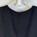 Made With Love Black Midi Dress NWT Medium Ruffle Sleeve V Photo 7