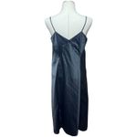 Barbizon Bryn Mode Little Lady Vintage 50s Full Slip USA Nylon Black 18.5 / 38 Size L Photo 3