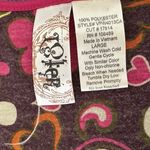 L8ter Vintage Y2K Fitted Babydoll Top Large Faux Wrap Deep V Neck Bella Elana Photo 3