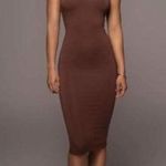 JLUXLABEL  Chocolate Rory Dress Small Photo 0