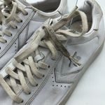 Converse  Womens Leather Sneakers Star Lace Up White 8 Photo 3