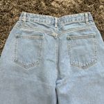Pretty Little Thing  Light Blue Wash Basic Loose Fit Dad Jean, Size 6​​​​​​​​ Photo 5