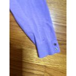 White House | Black Market Purple Snap Front Cardigan Sweater L Photo 2