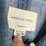 American Eagle Womens Baby Doll Top Chambray XSmall Jegging Fit Photo 8
