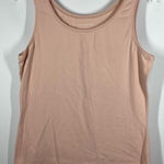 Talbots  Women's Straight Hem Pullover Scoop Neck Tank Top Beige Size Small Photo 0