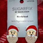 BaubleBar Sugarfix x  North Soul Santa Claus Christmas earrings Photo 1