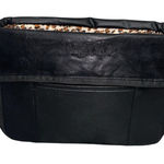 Pursfection Purse Organizer with RFID Technology Black with Leopard Interior Photo 0
