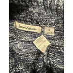 Jason Maxwell  Tunic Sweater Dress Small Marled Knit Stretch Acrylic Slits Photo 2