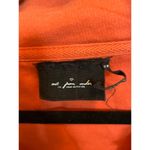 Urban Outfitters  OUT FROM UNDER Quarter Zip Cropped Sweatshirt Medium / M Orange Photo 1