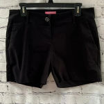 Isaac Mizrahi  New York Black Chino Shorts 5”‎ Inseam Size 8 Photo 0