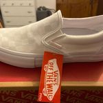 Vans Silver Asher Slip On Sneaker Shoe Photo 0