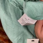 Francesca's NWT  Miami Green Eyelet Strapless Wide Leg Jumpsuit Women's Medium Photo 7