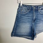 Vervet denim shorts women’s size small trendy casual modern contemporary Blue Photo 3