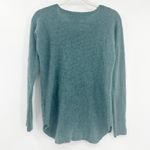Max Studio  Womens‎ 2-Ply 100% Cashmere Cozy Knit Pullover Sweater Size S Green Photo 6