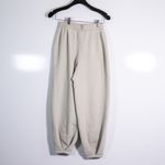 Free People FP Beach Freya Cotton Knit Mid Rise Ankle Crop Sweatpants Neutral S Photo 3