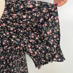 Selkie The Garden Song Bunny Romper Black Printed Floral Size 3X Photo 5