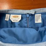 Talbots Vintage Irish Linen Micro Houndstooth Print Pencil Skirt ~ Size 10 ππ Photo 5