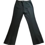 Bebe Vintage Flared Y2K Pants Womens 12 USA Made Gray Mid Rise Pleated Business Photo 1