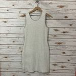 Athleta  Chills and Valley Tank Sweater Dress - Gray/White - Small Photo 9