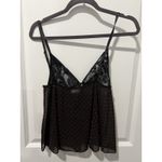 ✨ Kissable by Coquette Lingerie Top Black Red Hearts One Size Sexy Sheer Size undefined Photo 1