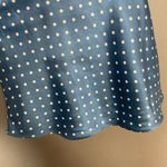 Vintage Camisole Polka Dot Blue White Spaghetti Straps V Photo 3