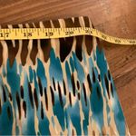 Atelier Skirt Womens Size 22 3X Zip Up Office Career Work Aztec EUC Turquoise Photo 2