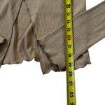 Caution to the Wind Brown Knit Cardigan Women Sweater Size Medium | 63-8 Photo 4