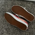 Vans Never Worn Coral and Pink Canvas and Suede Fabric Low Top Women’s Shoes Photo 3