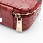 Rellery On The Go Jewelry Travel Faux Leather Case in Rouge Red Photo 3