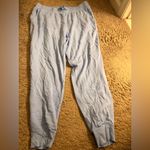 Colsie Baby Blue Winter Holiday Fleece Lounge Jogger Drawstring Pants Photo 2