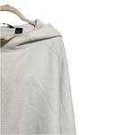 Sean John Sweatshirt Womens 3XL Ivory Waffle Knit Zipper Detail Pullover Sweater Photo 2