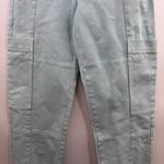 BDG Urban Outfitters High Rise Baggy Carpenter cargo jeans light blue sz 27 NWT Photo 2
