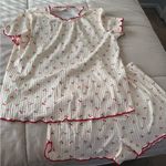 Amazon Cherry Print Pajamas Photo 0