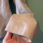 My Tribe Women’s Leather Jacket Sz small light grey Gray Photo 3