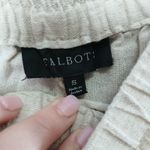 Talbots  Linen Pants Women Small Cropped Relaxed Coastal Boho Loungewear Vacation Photo 4