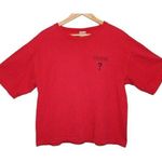 Guess NWOT By Marciano Red Black Cotton Logo Graphic T-Shirt Top Size Medium M Photo 0