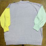 Chicsoul color block Sweater size 3xl Purple Photo 3