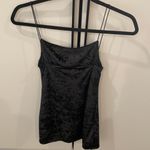 NWOT crushed velvet black dress with lower back os Size undefined Photo 1