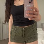 Urban Outfitters Green Cargo Style Shorts Photo 0