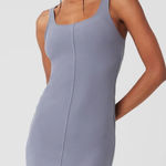 Alo Yoga  | Alosoft Head Start‎ Bodycon Mini Dress in Fog Purple Photo 0