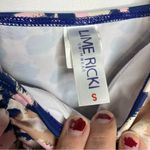 Lime Ricki  swimwear rouched tankini top size small Photo 1