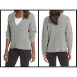 UGG 💕💕 Alva Deep V-Neck Sweater Gray Heather NWT Photo 6