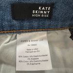 Veronica Beard  Kate High Rise Two Tone Skinny Jeans Size 28 Photo 11