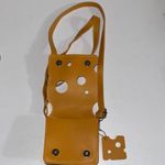Cheese Shaped crossbody bag Tan Photo 1