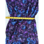 Forever 21 Y2K Dark Floral Fairy Grunge Babydoll Dress Size M Whimsigoth Aria Photo 2