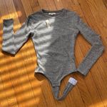 Madewell ★ NWT -  crewneck thong bodysuit - Gray ★ Photo 13