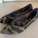 Rothy's Rothy’s green camo pointed flats size 8 Photo 0